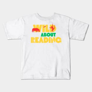 Wild About Reading Kids T-Shirt